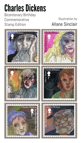 Stamp Illustration Design